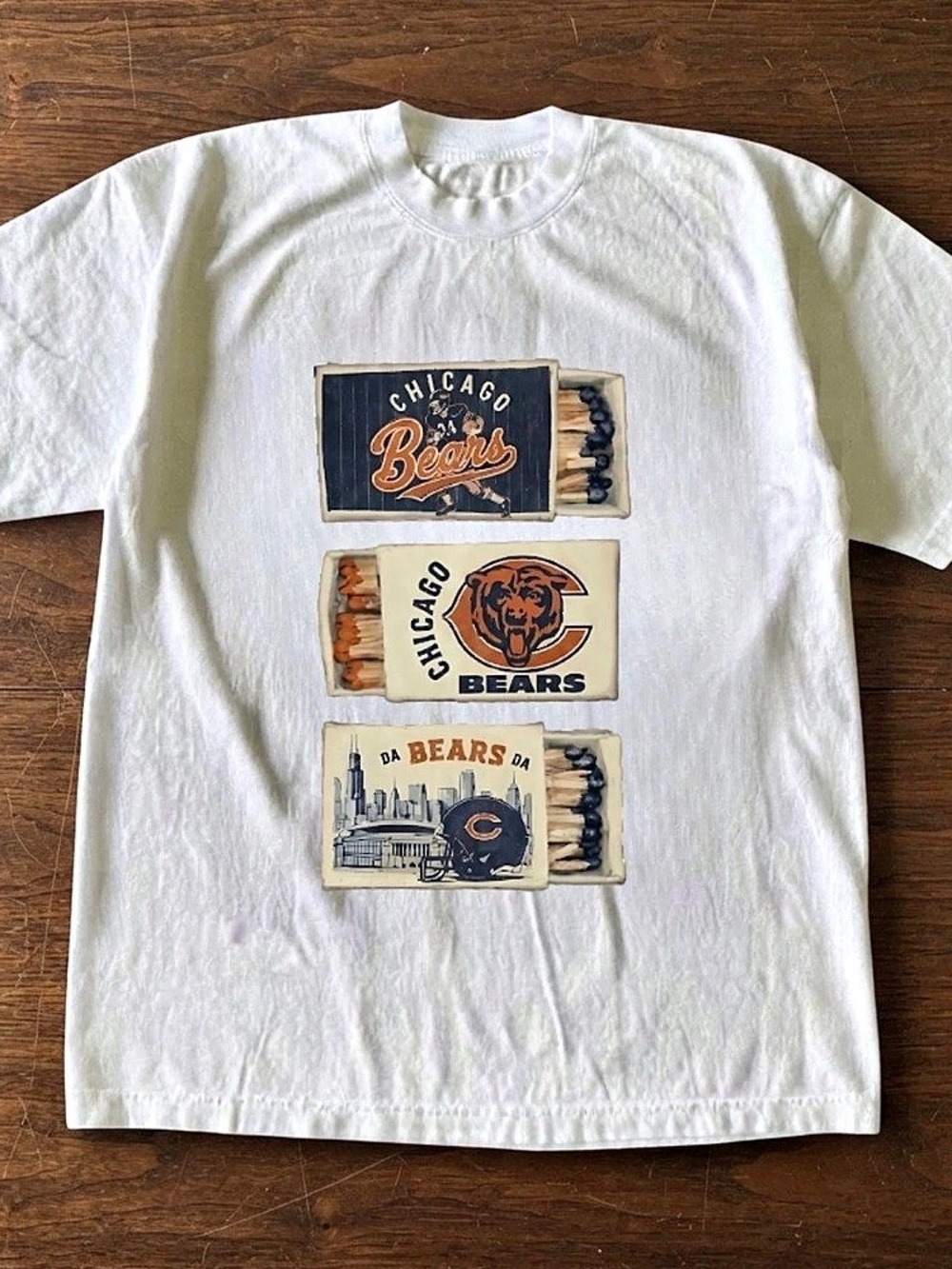 Chicago Bears Graphic T-Shirt in White